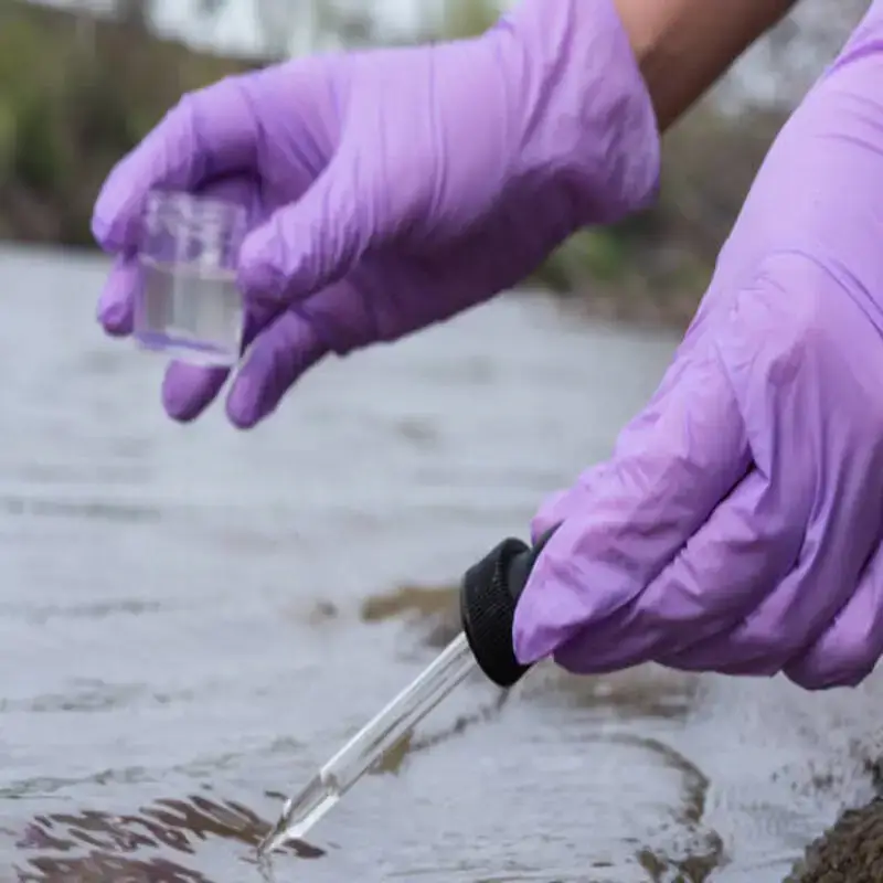 Análise microbiológica da água tratada